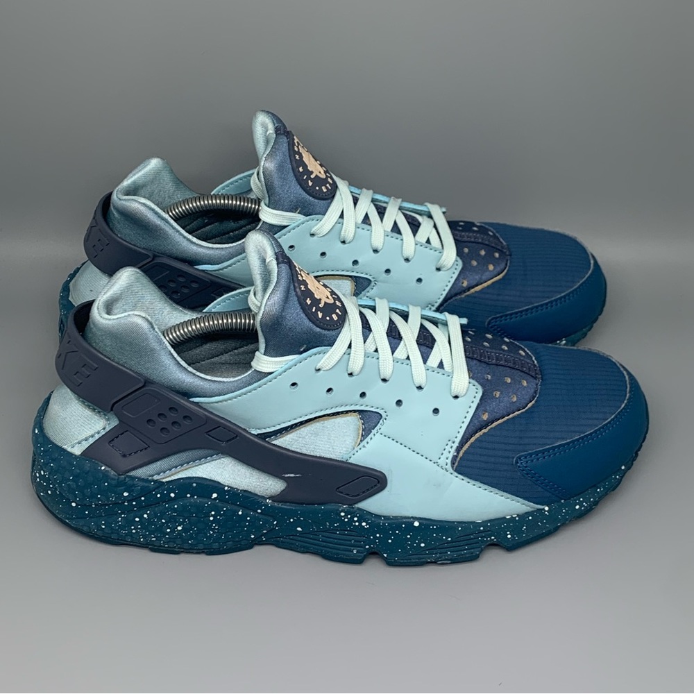 Nike Air Huarache Force Blue Shoes Men’s Sz 12